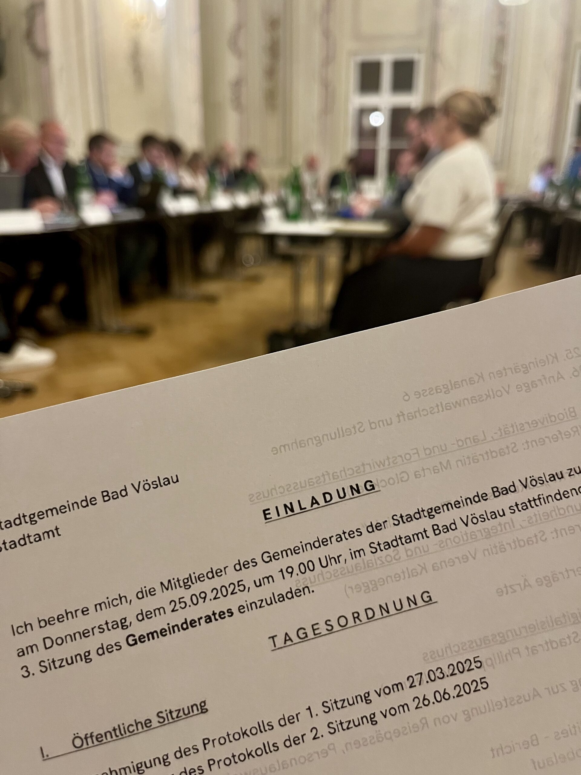 Bericht aus der Sitzung des Gemeinderats vom 25.09.2025